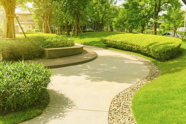 Cement Walkway Installation in San Marcos