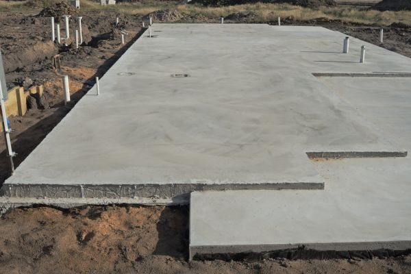 Cement Foundation Installation in San Marcos