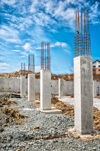 Concrete Footer Pouring in San Marcos