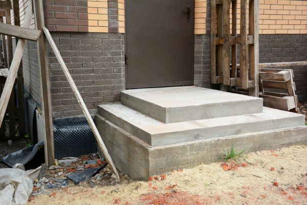 Cement Steps Construction in San Marcos