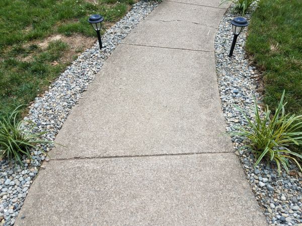 Cement Path Construction in San Marcos